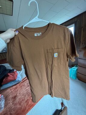 Carhartt Brown Pocket T-Shirt